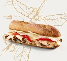 Truffle Chicken Baguette Sandwich