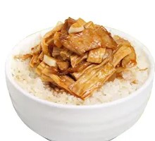 Braised Pork with Tofu Skin Rice