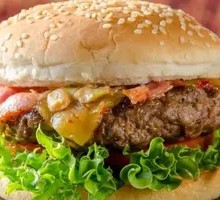 Double Cheese Beef Burger