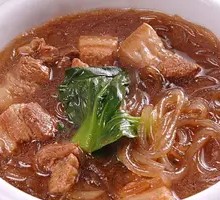 Braised Pork with Glass Noodles