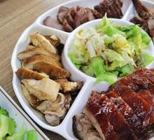 Roast Goose and Barbecue Pork Rice