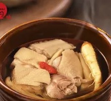 Ginseng Duck Stewed with Snail Heads