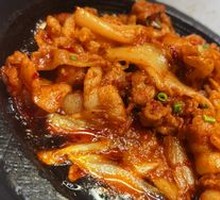 Stone Plate Sour Cabbage Pork Belly