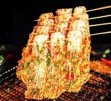 Charcoal-grilled Baby Bok Choy