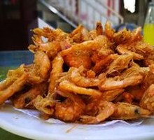 Crispy Fried Small River Shrimp