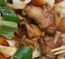 Stewed Chicken Noodles