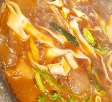 Hand-stretched noodles