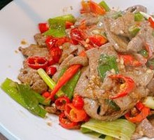 18-Second Stir-Fried Pig Liver