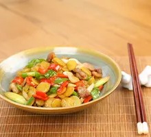 Stir-Fried Fengtai Tofu Pancakes