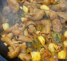 Sour Cabbage with Pork Intestines