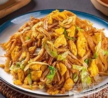 Ham and Egg Fried Pancake