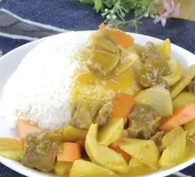 Curry Beef Rice Bowl