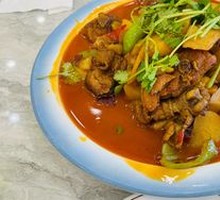 Old Man's Big Chicken Plate