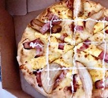 American-style Bacon & Potato Pizza