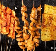 Fish tofu noodle with gluten sheets and tofu skin