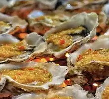 Garlic Roasted Oysters