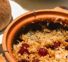 Cured Meat Clay Pot Rice