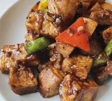 Mushroom Steak Cubes