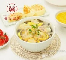 Three-Flavor Dumplings with Bone Soup