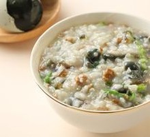 Century Egg and Pork Porridge