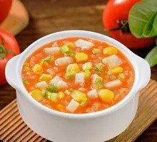 Tomato Vegetable Porridge