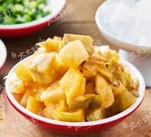 Pickled Mustard Greens Cubes