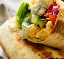 Energy Breakfast Egg Veggie Roll