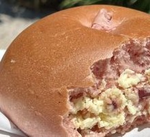 Strawberry Cream Cheese Bagel