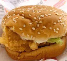 Bald Eagle Crispy Double Chicken Burger