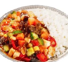 Kung Pao Chicken Rice Bowl