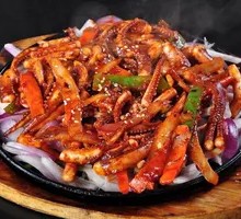 Cumin Squid Tentacles