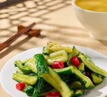 Sour Spicy Cucumber Strips
