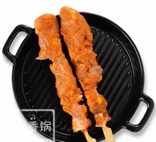 Fried Skewered Meat Links