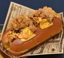 Fried Chicken Hot Dog