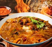 Stewed Chicken with Rice Noodles