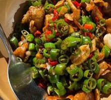 Spicy Pork Intestines Stir-fry