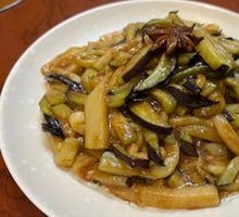 Stir-Fried Eggplant Strips