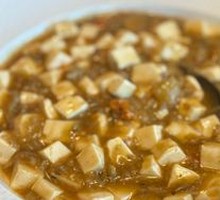 Crab and Shrimp Stir-fried Tofu