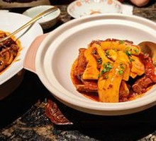 Stewed Pork Ribs with Rice Cake