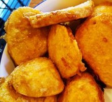 Fried Steamed Bun Slices