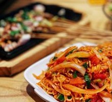 Stir-Fried Instant Noodles