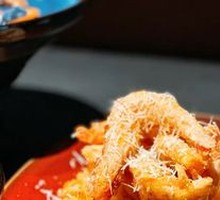 Cheese Crusted Shrimp