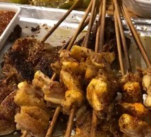 Grilled Beef Tendon Skewers