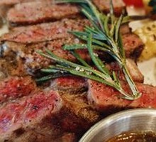 Grilled Ribeye Steak with Pistachio Sweet Chili Sauce