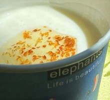 Homemade Osmanthus Yogurt