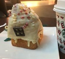 Christmas Snow House Bread