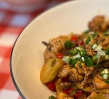 Stir-fried Chicken with Old Ginger