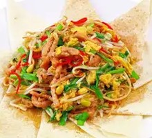 Spring Pancake with Mixed Vegetables