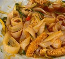 Sesame Noodles with Rice Noodles