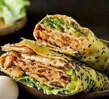 Mung Bean Chicken Fillet Pancake